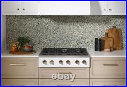 Cafe? CGU366P2TS1 36 Inch Wide 6 Burner Natural Gas Rangetop NEW