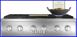 Cafe? CGU366P2TS1 36 inch Commercial-Style Gas Rangetop with 6 BurnersNEW Cafe? CGU366P2TS1 36 inch Commercial-Style Gas Rangetop with 6 BurnersNEW