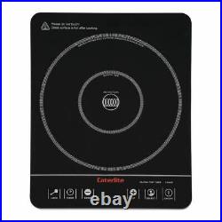 Caterlite Induction Hob in Black Made of Stainless Steel Power 2000W