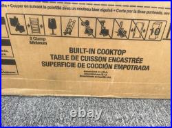 Ceramic Induction drop in range top Whirlpool W5CE3024XS00 New In Box. D70113112 Ceramic Induction drop in range top Whirlpool W5CE3024XS00 New In Box. D70113112