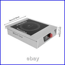 Commercial Electric Induction Cooktop Electric Hot Plate LED Screen 3500W 110V