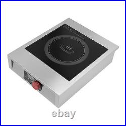 Commercial Electric Induction Cooktop Electric Hot Plate LED Screen 3500W 110V