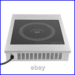 Commercial Electric Induction Cooktop Electric Hot Plate LED Screen 3500W 110V