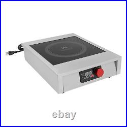 Commercial Electric Induction Cooktop Electric Hot Plate LED Screen 3500W 110V