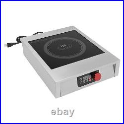 Commercial Electric Induction Cooktop Electric Hot Plate LED Screen 3500W 110V