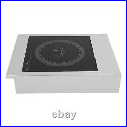 Commercial Electric Induction Cooktop Electric Hot Plate LED Screen 3500W 110V