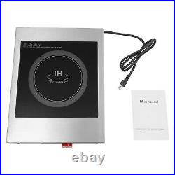 Commercial Electric Induction Cooktop Electric Hot Plate LED Screen 3500W 110V