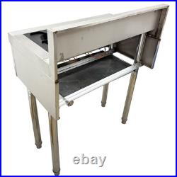 Commercial Gas Stove Double Burner 2 Propane Cooktop Flame Protection 4.5kW