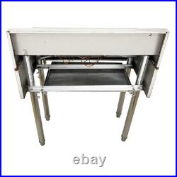 Commercial Gas Stove Double Burner 2 Propane Cooktop Flame Protection 4.5kW