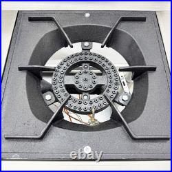 Commercial Gas Stove Double Burner 2 Propane Cooktop Flame Protection 4.5kW