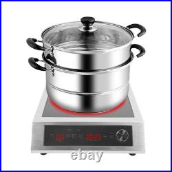 Commercial Induction Cooktop Induction Cooker Electric Hot Plate LED Display NEW Commercial Induction Cooktop Induction Cooker Electric Hot Plate LED Display NEW