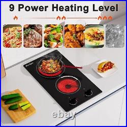 Cooksir Electric Cooktop 12+8 inch Electric Stove Top 3000W 220-240V CSC-D23002