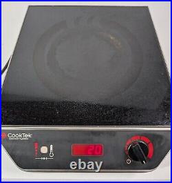 Cooktek Induction Range Cooker 1800W MC1800 Cooktop Single Burner Countertop