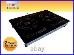Cooktop True Induction MD-2B Mini Duo Double Burner Cook top Counter Inset