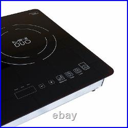 Cooktop True Induction MD-2B Mini Duo Double Burner Cook top Counter Inset