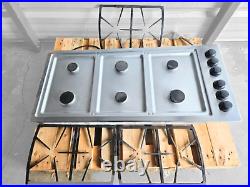 DACOR 46 Stainless Gas Cooktop 6 Burner Professional Grade