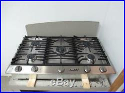 Dacor 36 5 Sealed Gas Perma-Flame Burners Stainless Cooktop DCT365SNG