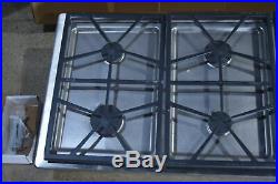 Dacor DTCT466GSNG 46 Stainless 6 Burner Natural Gas Cooktop #36735 CLW