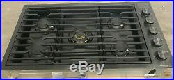 Dacor DTG36M955FM Modernist 36 Gas Cooktop Graphite Steel with5 Sealed Burners