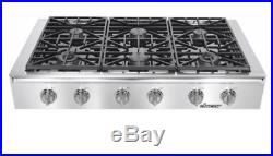 Dacor EG486SCHNG 48 Gas Rangetop with 6 Sealed Burners New