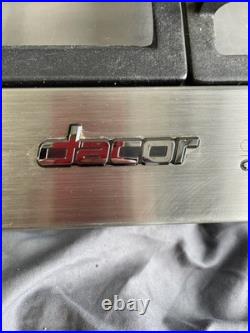 Dacor Professional HCT365GSNG 36 Inch Gas Cooktop with 5 Sealed Burners