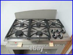 Dacor Renaissance 36 Smart Flame Stainless Natural Gas Cooktop RGC365SNG