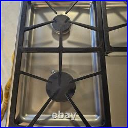 Dacor SGM365SH 36 Stainless 5-Burner Gas Cooktop HIGH-ALTITUDE VERSION