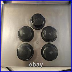 Dacor SGM365SH 36 Stainless 5-Burner Gas Cooktop HIGH-ALTITUDE VERSION