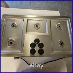 Dacor SGM365SH 36 Stainless 5-Burner Gas Cooktop HIGH-ALTITUDE VERSION