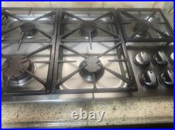 Dacor Stove Cooktop 36 Five Burners Gas Cooktop Stainless Steel