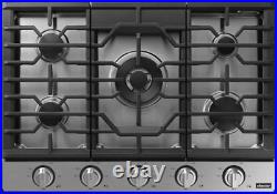 Dacor Transitional DTG30P875NS 30 Inch Gas Smart Cooktop with 5 Sealed Burner