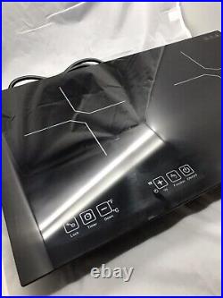 Double Induction Cooktop 2000W Countertop with LCD Sensor -see photos