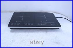 Double Induction Cooktop AMZCHEF Cooker 2 Burners Low Noise Electric Safety Lock