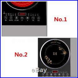 Dual Induction Cooker Induction Cooktop + Electric Ceramic Cooker Double Burner