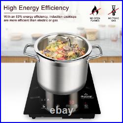 Duxtop Built-in Induction Cooktop Portable Countertop Burner Sensor Touch
