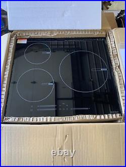 ECOTOUCH 3 Burner Induction Cooktop 24 in. Glass Ceramic INDH630B