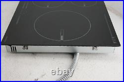 ECOTOUCH INDH630B 3 Burner Induction Cooktop 24 inch 220-240v 6500W No Plug