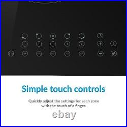 ElectriQ 77cm 5 Zone Touch Control Ceramic Hob eiQC77 ElectriQ 77cm 5 Zone Touch Control Ceramic Hob eiQC77
