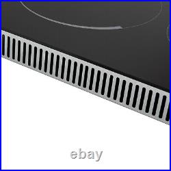 Electric Ceramic Cooktop with4 Burners Sensor Touch Control Kids Safety Lock 3000W