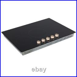 Electric Cooktop 12/24/30/36 Ceramic Induction Cooker 2/4/5 Burners Knob