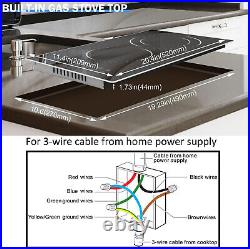 Electric Cooktop, 12 inch Radiant Electric Stove 2 Burners Electric Stove Top