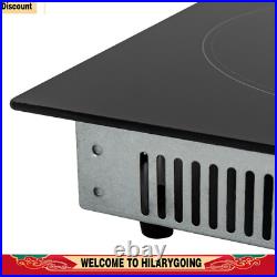 Electric Cooktop 24 inch Built-in Electric Stove Top 110V 2600W Knob Control US