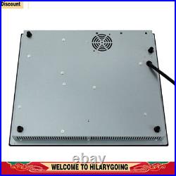 Electric Cooktop 24 inch Built-in Electric Stove Top 110V 2600W Knob Control US