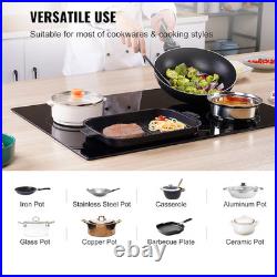 Electric Cooktop 30'' 4 Burners Stove Top Built-in Radiant Ceramic Sensor Touch