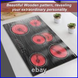 Electric Cooktop 30 Inch, 8400w 5 Burners Electric Stove 30 inch 5 burners