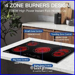 Electric Cooktop 30 Inch, AMZCHEF Built-in Radiant Electric Stove Top Electric Cooktop 30 Inch, AMZCHEF Built-in Radiant Electric Stove Top