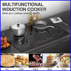 Electric Cooktop 30 Inch Smoothtop Built-in Electric Stove Top with 4 Burners