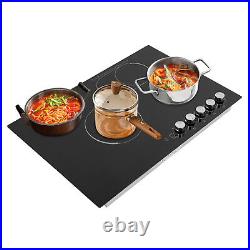 Electric Cooktop, Electric Stovetop, 4 Burners Electric Cooktop