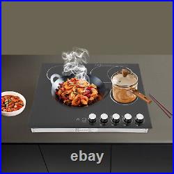 Electric Cooktop, Electric Stovetop, 4 Burners Electric Cooktop