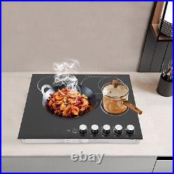Electric Cooktop, Electric Stovetop, 4 Burners Electric Cooktop Electric Cooktop, Electric Stovetop, 4 Burners Electric Cooktop